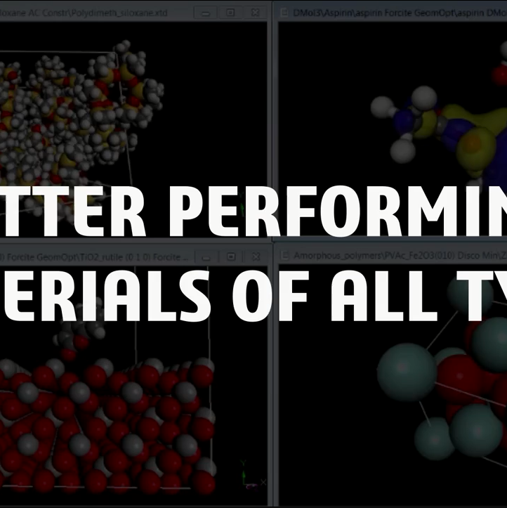 BIOVIA – MOLECULAR MODELING & SIMULATION